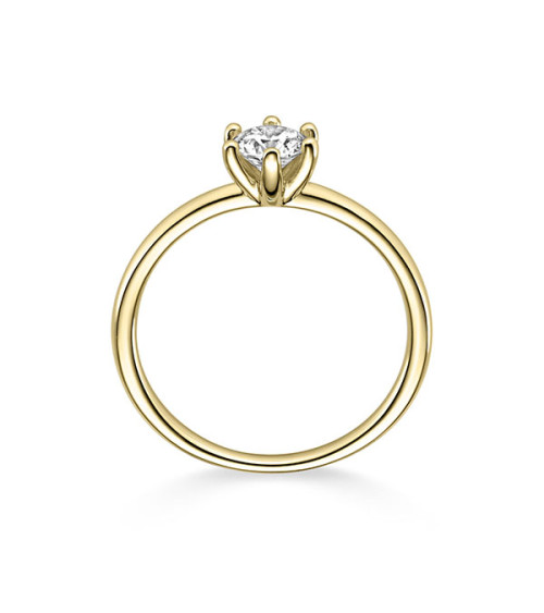 Yellow gold engagement rings in Tenerife | Staring