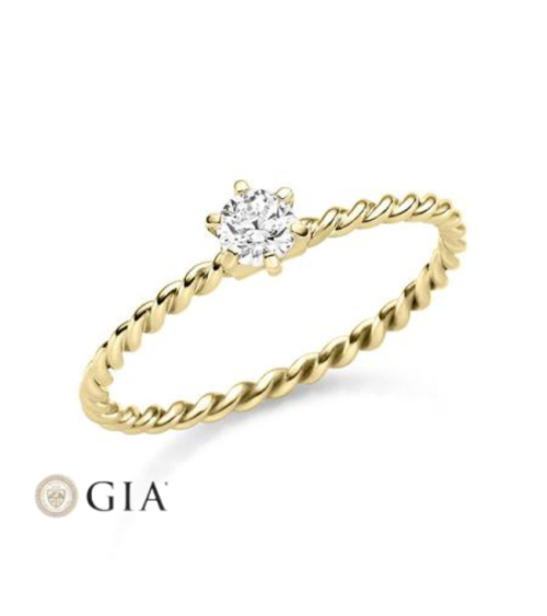 Nueva colección de exclusivos anillos en oro amarillo  | Staring