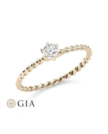 New exclusive collection of pink gold engagement rings  | Staring