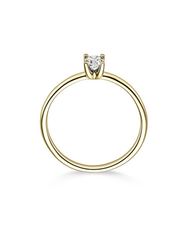 Anillos de compromiso en Ibiza de oro amarillo | Staring