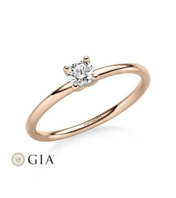 Anells de compromís d'or rosa  a La Rioja | Staring