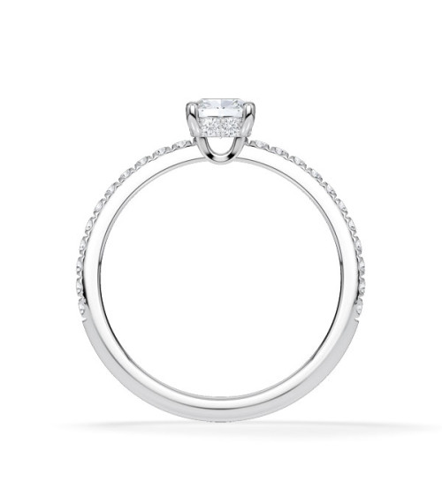 Pavé engagement rings with ethical lab-grown diamonds | Staring
