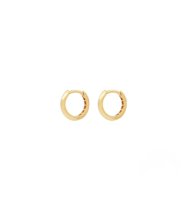 Criollas de oro de 18 quilates ovaladas | Staring