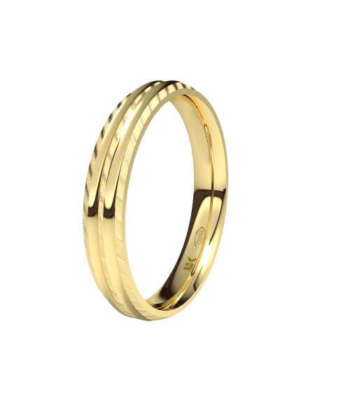 Alianzas de boda clásicas económicas | Staring